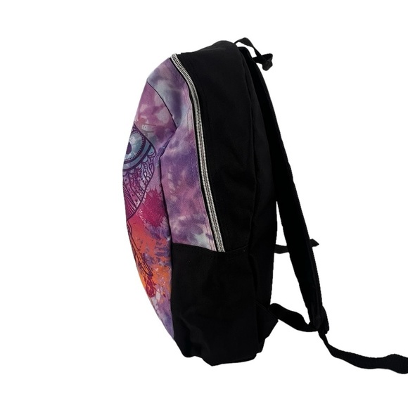 Metropack Backpack Purple Pink Tie Dye Elephant Backpack - Picture 6 of 8